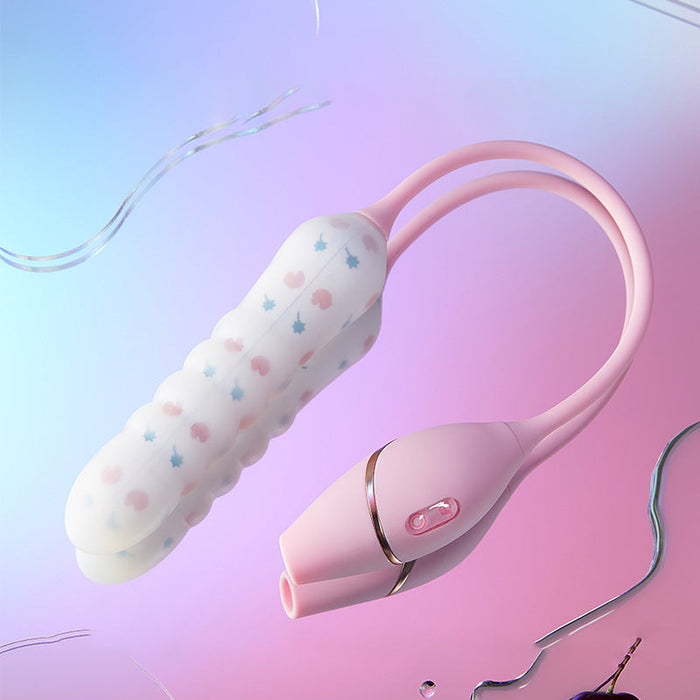 Telescoping Sucking Vibrator | DOPAMINE