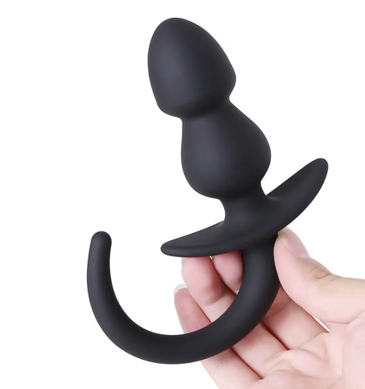 Dog Tail Butt Plug Anal Beads Prostate Plug