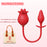 Dopamine 3 In 1 Rose Tongue Licking Vibrator With Clitoral Nipple Stimulating Egg