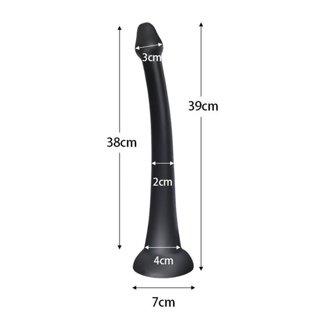 Silicone large whale whip anal plug tail simulation dildo