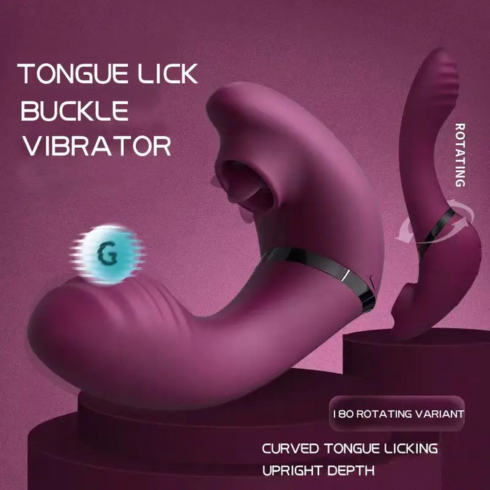 Spinning Sucking Vibrator | DOPAMINE