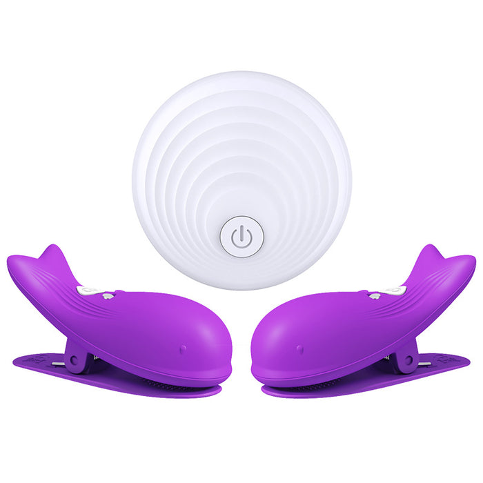 USB Rechargeable Eletric Nipple Clamps with Remote Control