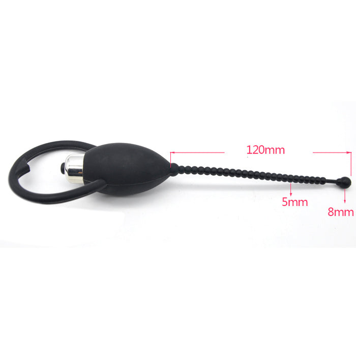 Quiver Vibrating Penis Plug E-stim Urethral Sound