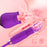 3-in-1 Rose Toy Rotating Pearls Telescopic Tongue-licking Vibrator