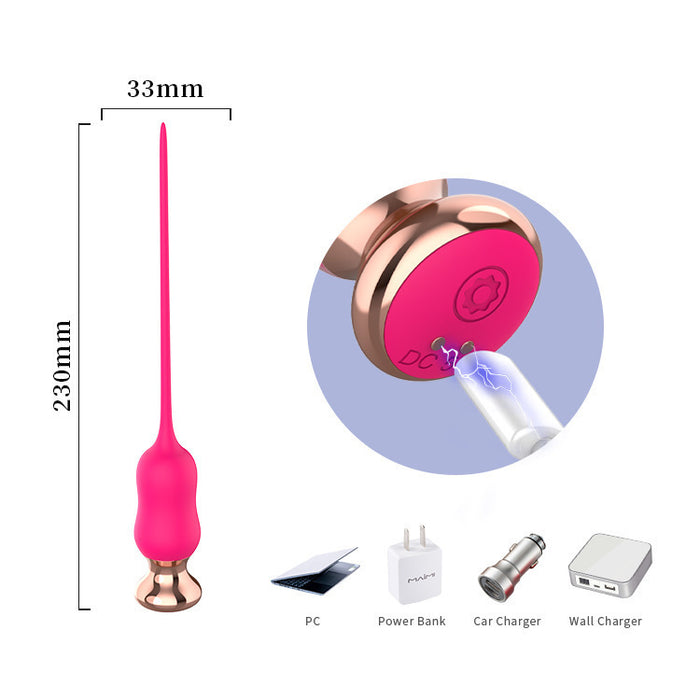 Rechargeable Electric Urethral Sound Rod 9 Frequency
