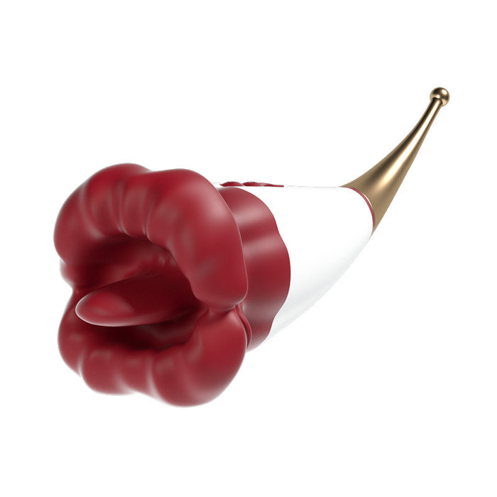 Rose Lip Nibble Suction Clitoral Stimulator Vibrator