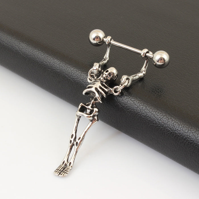 Skeleton Nipple Ring